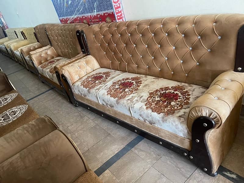 Sofa Set Six seater 1-2-3 with 10 years warranty 13