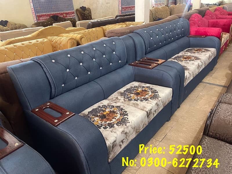 Luxury Six seater sofa set 1-2-3 6