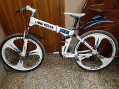 Imported folding bicycle Land Rover urgent for sale. 0334/601/7/6/8/1