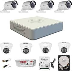 8 Channel DVR and 8 Cameras Brand New With Free Installation