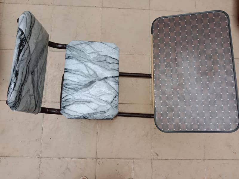 STEEL NAMAZ & STUDY CHAIR FOR SALE (NEW CONDITION) 2