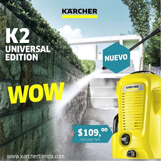 New KARCHER K2 German High Pressure Car Washer - 110 Bar 5