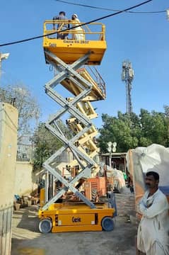 42 Feet Scissor Lift Available For Ren in  karachi Pakistan