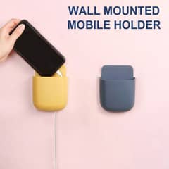Multipurpose Mobile Holder for Home Wall Charging, Wall Mount Phone 0