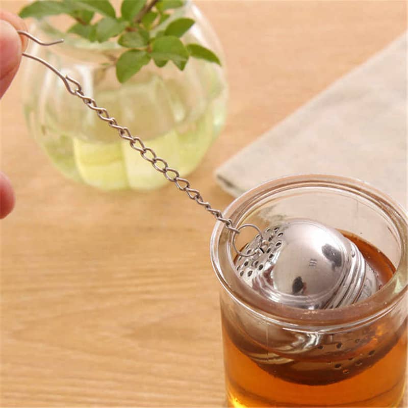 Stainless Steel Mesh Tea Ball Strainer Filter Infuser pack 2 4