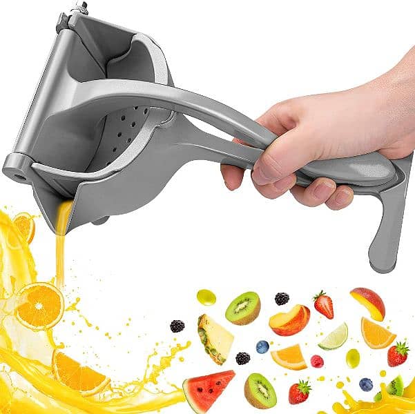 Hand press manual fruit juice Squeezer machine 4