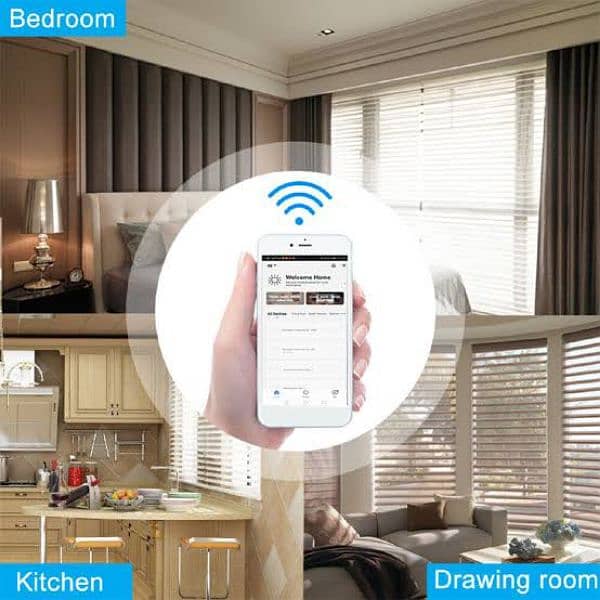 | Smart Curtain | Wifi Curtain Track System | Window Blinds 1