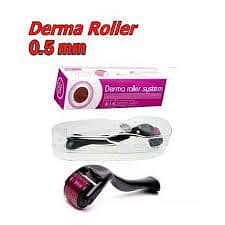 540 Titanium Derma Roller 1.0mm (Black & Purple) 03020062817