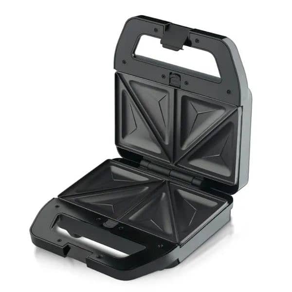 RAF 5 IN 1 SANDWICH WAFFLE PANINI GRILL TOASTER DONUT COOKIE MAKER 4