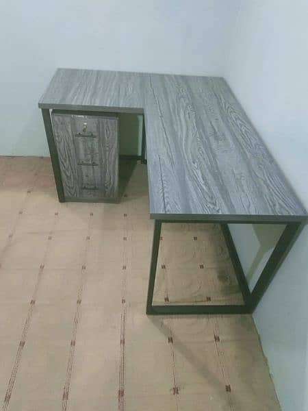 L Shaped Work Desk/Drawers/Workstation/Work Table/Desktop Table 3