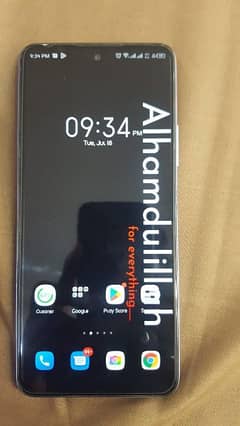 Infinix Note 10 with box and charger