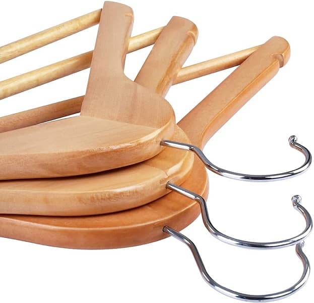 wooden hangers |Top quality |New|pro | boutique 6