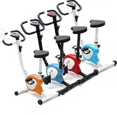 supermarche Fitness Steel Exercise Bike for Men and Women 03020062817 1