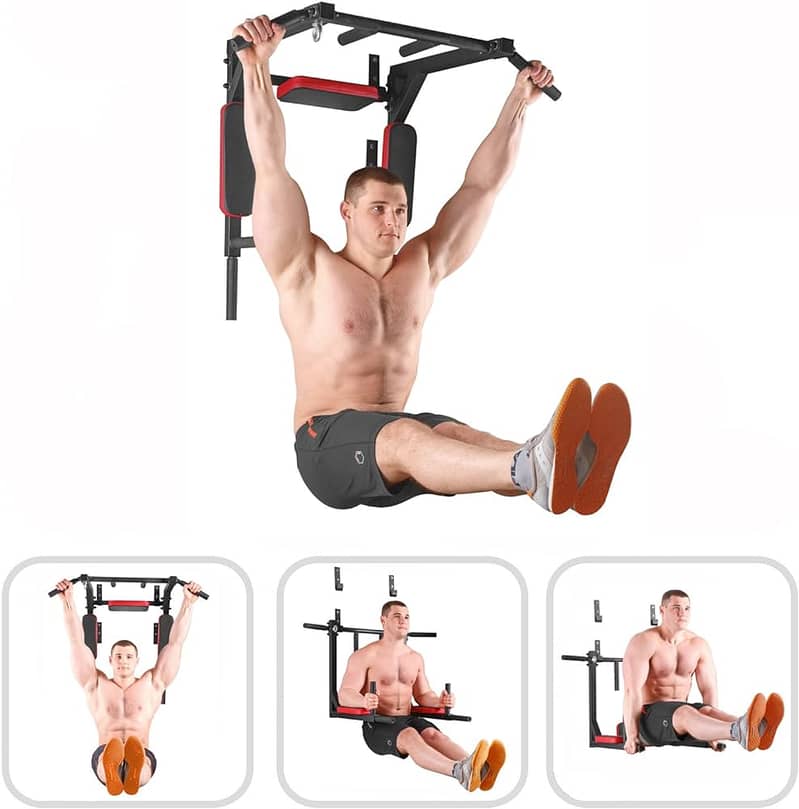 5 In 1 Pull Up Bar Wall dip Chin Up Bar  Multi-Grip 03020062817 1