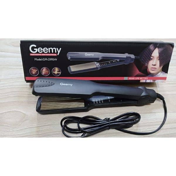 GM-2995W geemy high quality professional wired hair crimper 1