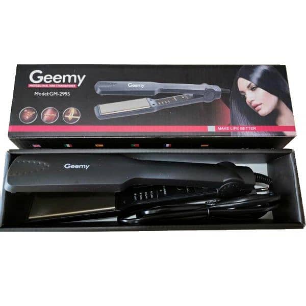 GM-2995W geemy high quality professional wired hair crimper 4