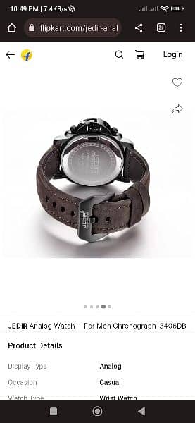 JEDIR CHRONOGRAPH WATCH 2