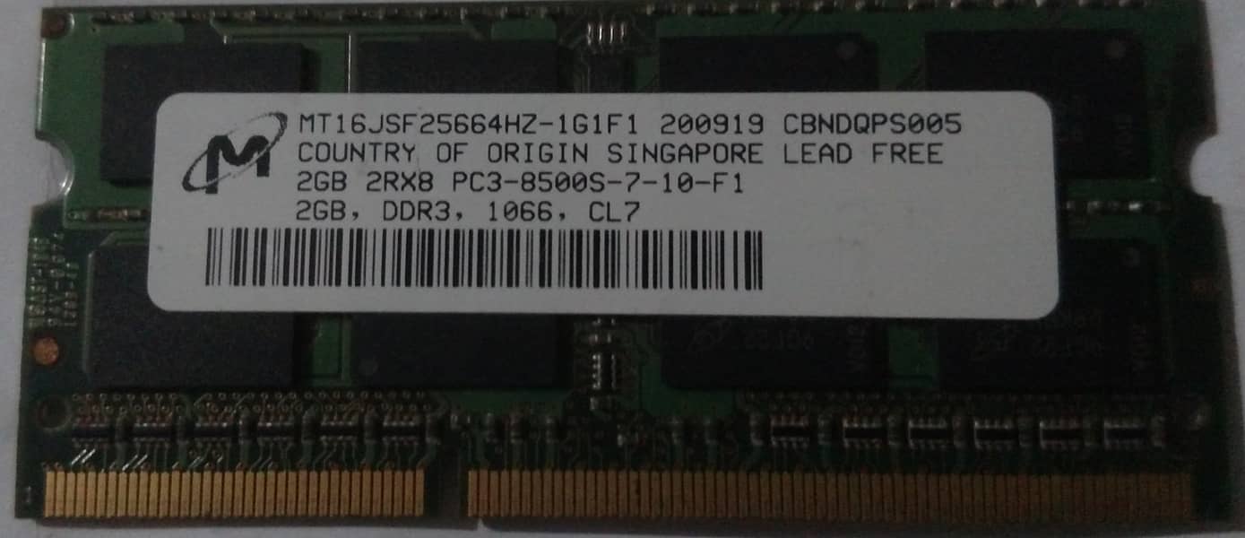 DDR3 2GB RAM 0