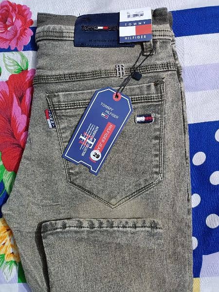 Tomy Brand New Power Stretch Jeans Weist 29/30 For Mens/Women Unisex 4