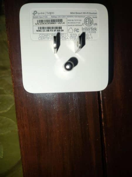 TP-Link Tapo P100 WiFi socket - Smart Plug 7