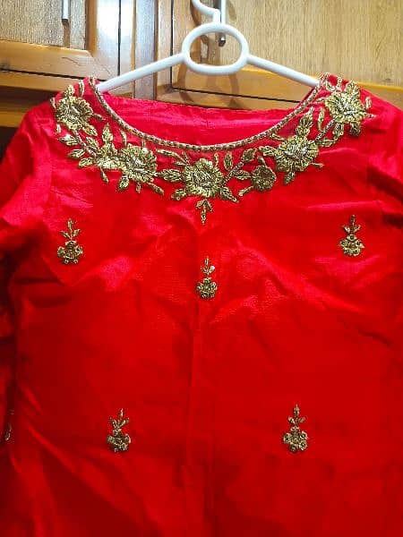 bridal gharara with shirt and dupatta 1