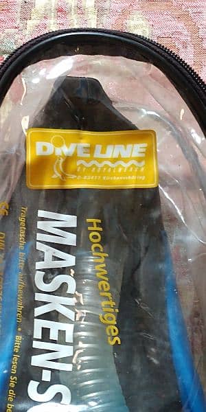 DiveLine by ROYALBEACH Snorkel set for Diving swimming Fins 2