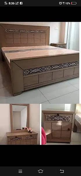 Double Bed , Complete Bed Set , Almakkah Furniture . Whole Sale Price 2