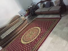 sofa combed with carpet. 03330221426 only call