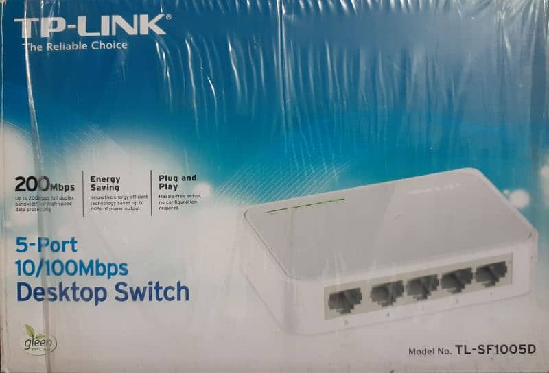 TP-link 5 port 10/100Mbps desktop switch 1