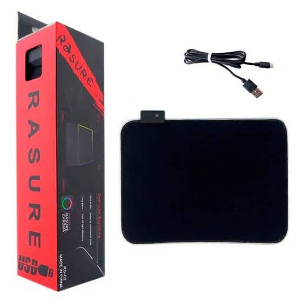 RGB Gaming Mouse Pad (Box-Packed) USB gaming pad for Sale 0