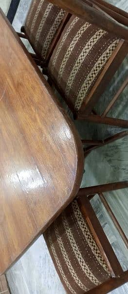 Dining Table with 6 chairs 7