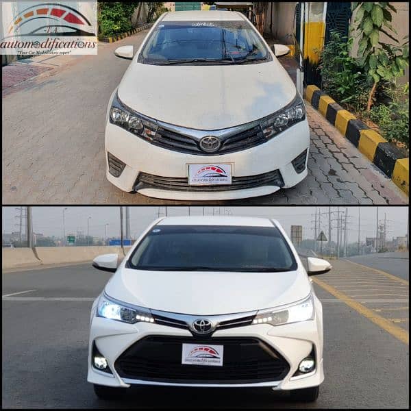 Corolla XLi, GLi, Altis to Corolla X Facelift 0