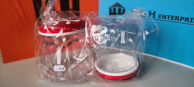 Kids lunch Box & Plastic Jar 12