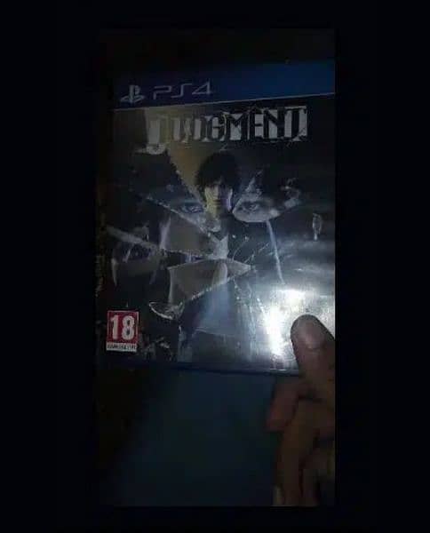 Judgment game PS4 disc new 0