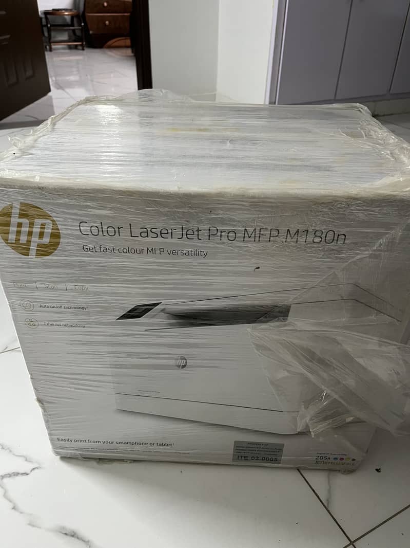 HP Printer Color Laser Jet Pro MFP M180n 1