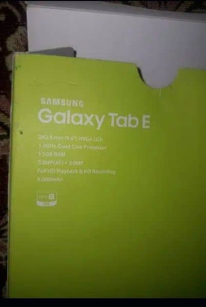 Samsung Tabe E 0