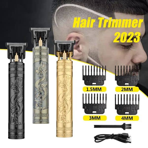 Hair Cutting Trimming Shave Trimmer Machine Vintage T9 Light Weight 0