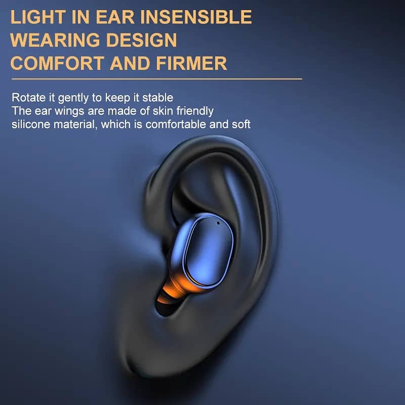 New & Original Bluetooth Wireless Earbuds Headphones Headset Earphones 14