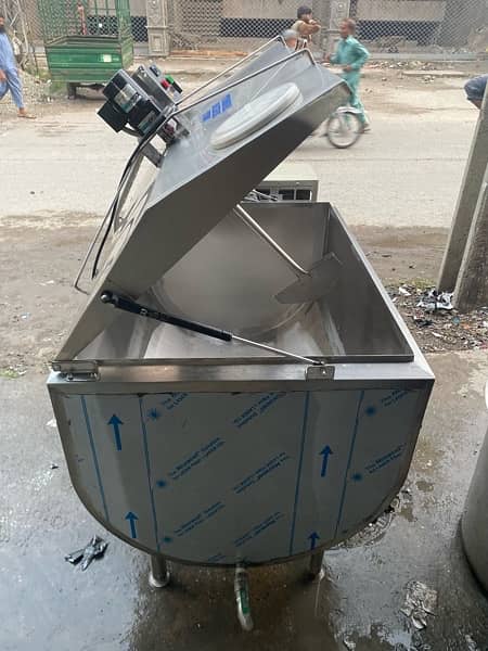 Milk chiller & milk boiler ( electric + gas) any cooling equipment 16