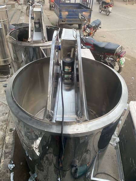 Milk chiller&milk boiler specialist Dshape chiller 1