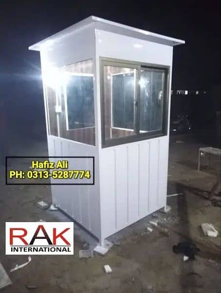 Office container portable toilet guard room prefab hall porta cabin 4