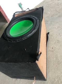 woofer and amplifier for sale