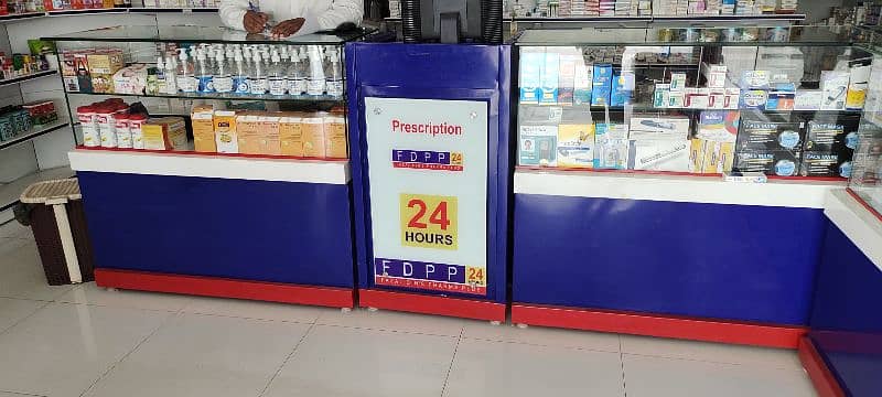 pharmacy racks/Display Counter/Bakery Counter/Pharmacy Counter/Trolley 3