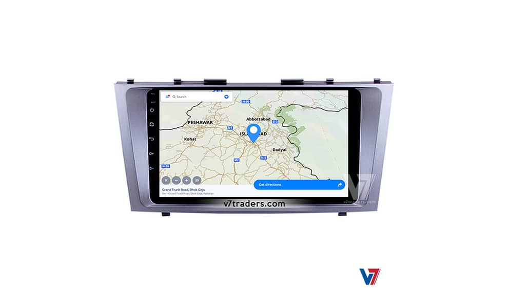 V7 Toyota Camry Car Android LED LCD Panel GPS Navigation Screen 6