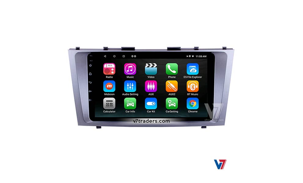 V7 Toyota Camry Car Android LED LCD Panel GPS Navigation Screen 7