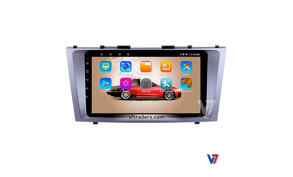 V7 Toyota Camry Car Android LED LCD Panel GPS Navigation Screen 12