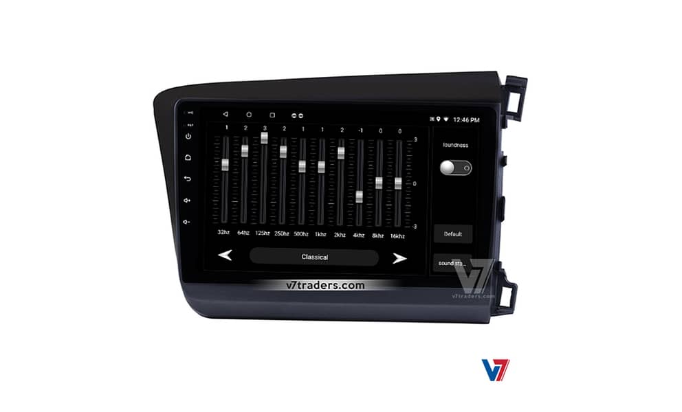 V7 Honda Civic 2012 2013 2014 2015 2016 Rebirth Car Android Panel 6