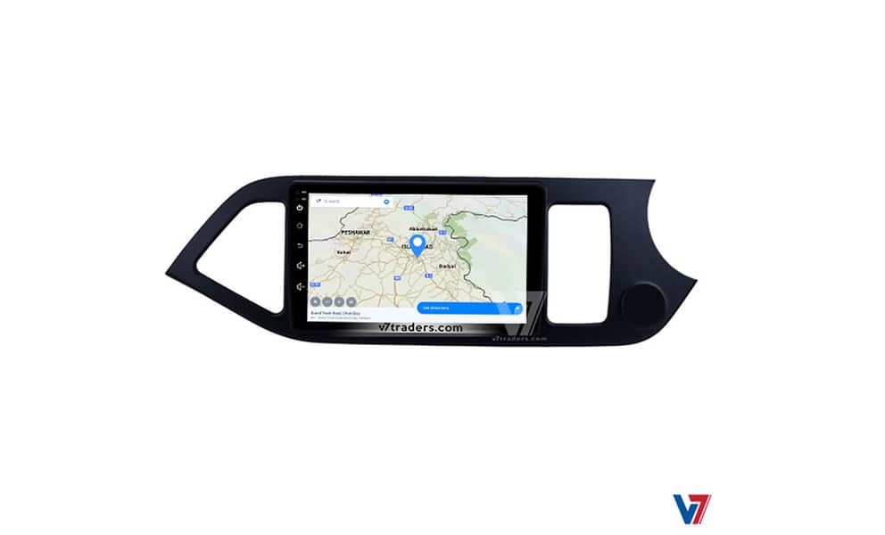 KIA Picanto Car Android LCD LED GPS Navigation Panel DVD Player 9