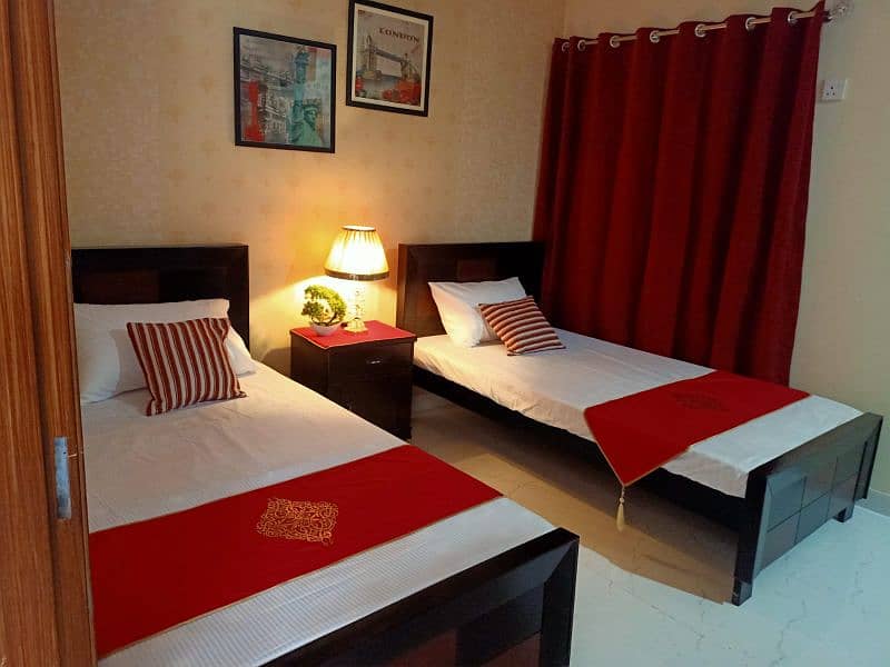 Vip furnished 3 star hostel rooms 14