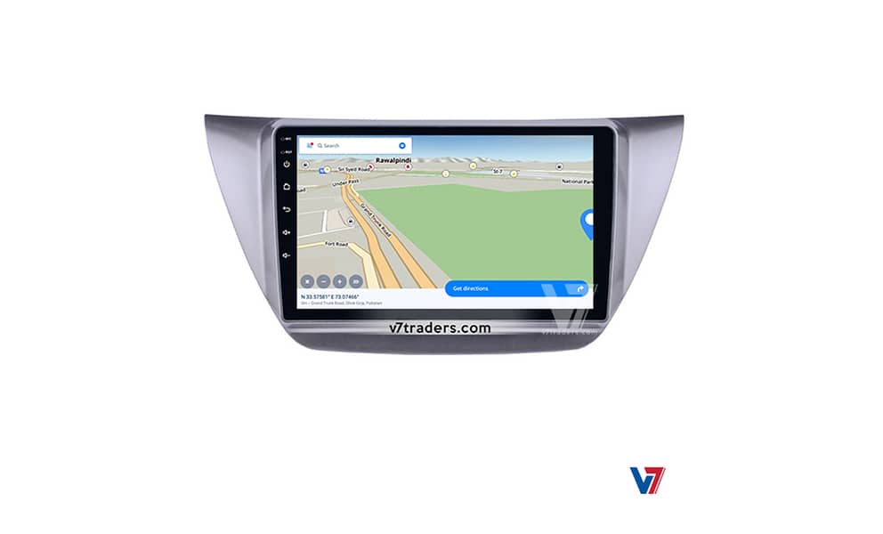 V7 Mitsubishi Lancer 2005 Android Panel LCD LED Car GPS Navigation Tar 8